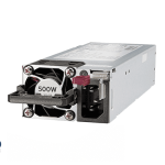 منبع تغذیه سرور اچ پی HPE 500W Flex Slot Platinum Hot Plug Low Halogen Power Supply Kit با پارت نامبر 865408-B21