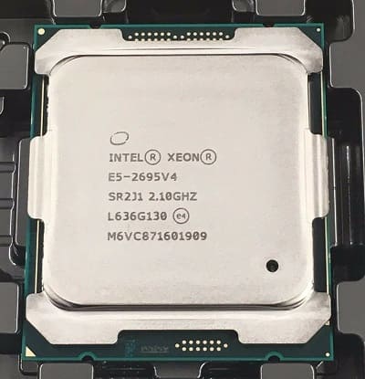 نمای سی پی یو سرور اینتل Intel Xeon E5-2695v4