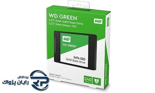 اس اس دی وسترن دیجیتال مدل Green با ظرفیت 240GB با پارت نامبر WDS240G2G0A