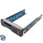 کیج هارد سرور اچ پی HP ProLiant LFF SATA SAS Drive Tray Caddy (کیج هارد سرور HPE مدل 3.5 اینچ G8-G9-G10) با اسپیر پارت 651314-001