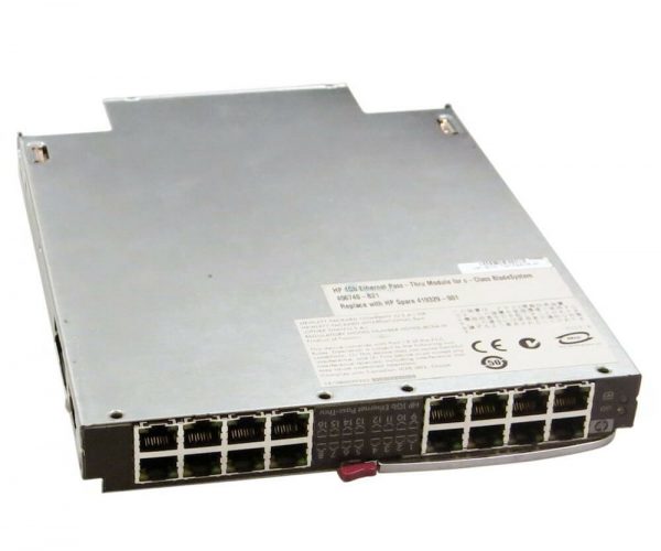 تصویری از سوئیچ اچ پی HPE 1Gb Ethernet Pass-Thru Module for c-Class BladeSystem با اسپیرپارت 419329-001