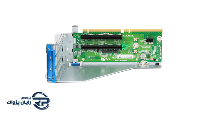 کارت رایزر سرور اچ پی HPE DL Gen10 x16-x16 GPU Riser Kit با پارت نامبر 826704-B21