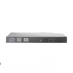 دی وی دی رایتر اچ پی HP 12.7mm SATA DVD-RW Slim JackBlack Optical Drive با پارت نامبر 652235-B21