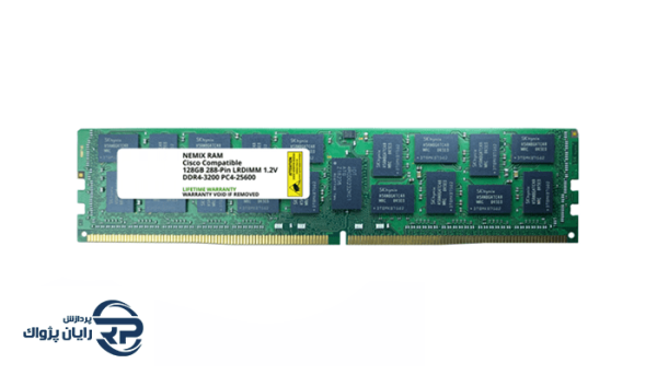 رم سرور سیسکو Cisco 128GB DDR4-3200MHz LRDIMM 4Rx4 16Gb non-3DS با پارت نامبر UCS-ML-128G4RW