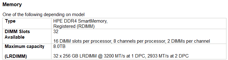 رم سرور HPE DL385 Gen10 Plus v2