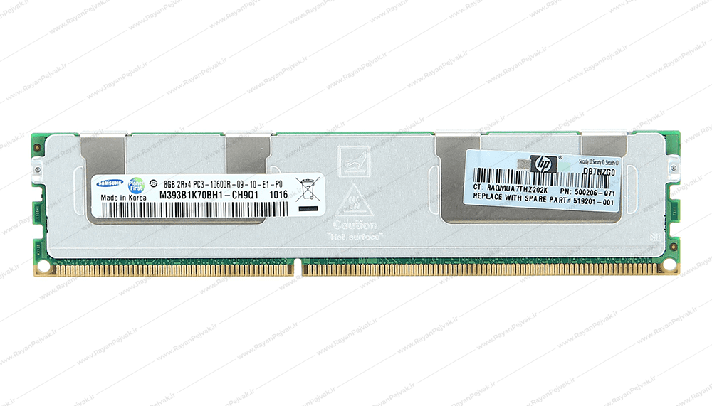 رم HP 8GB PC3-8500