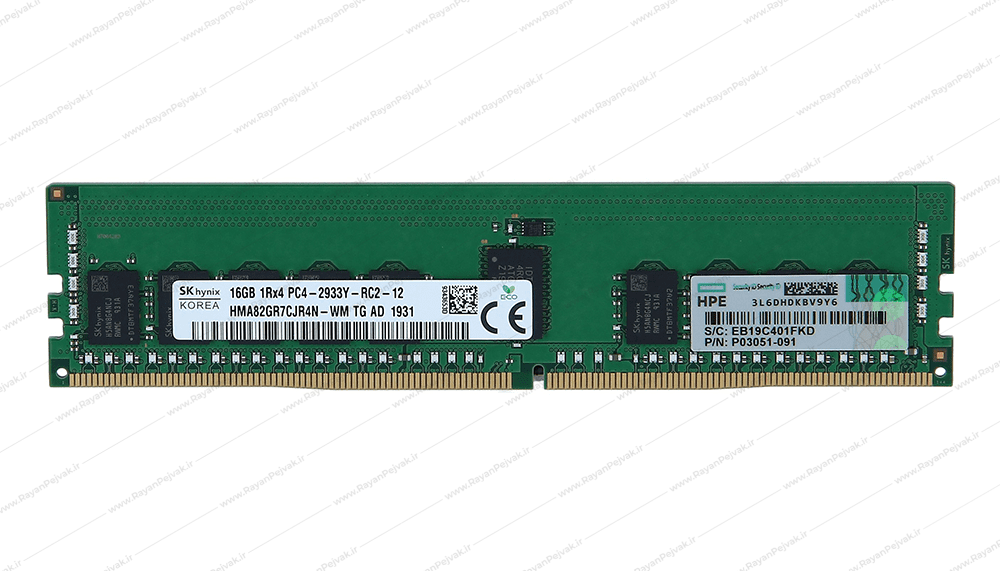 رم HPE 16GB DDR4-2933 P00920-B21