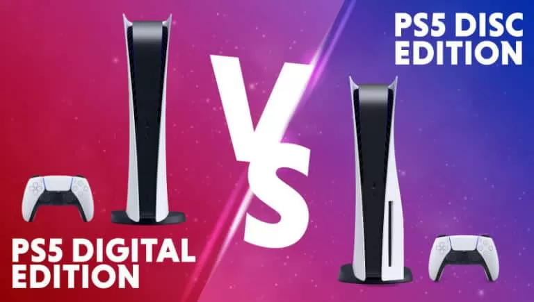 مقایسه PS5 و PS5 Digital Edition